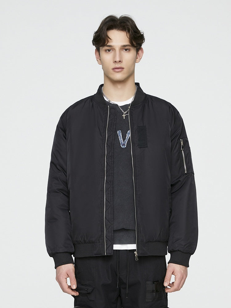 Thickening Stand Collar Pilot Loose Leisure Jackets