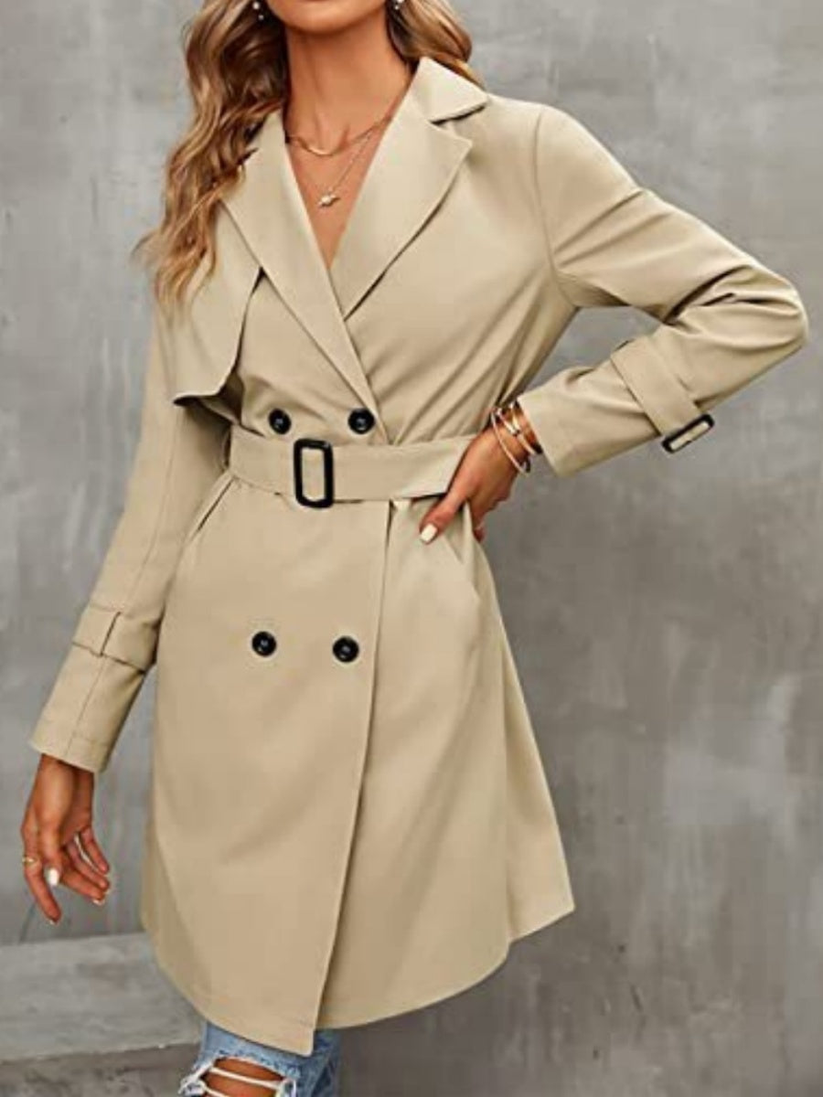 Belt Mid-length Trench Coats