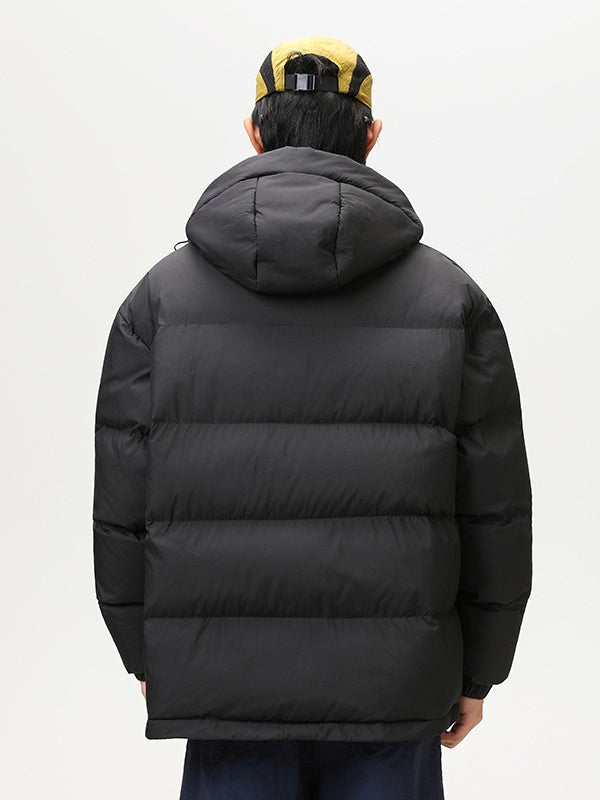 Hooded Thickening Keep Warm Cotton-padded Clothes Coat