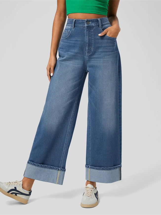 Liber Spring Women's Old Jeans
