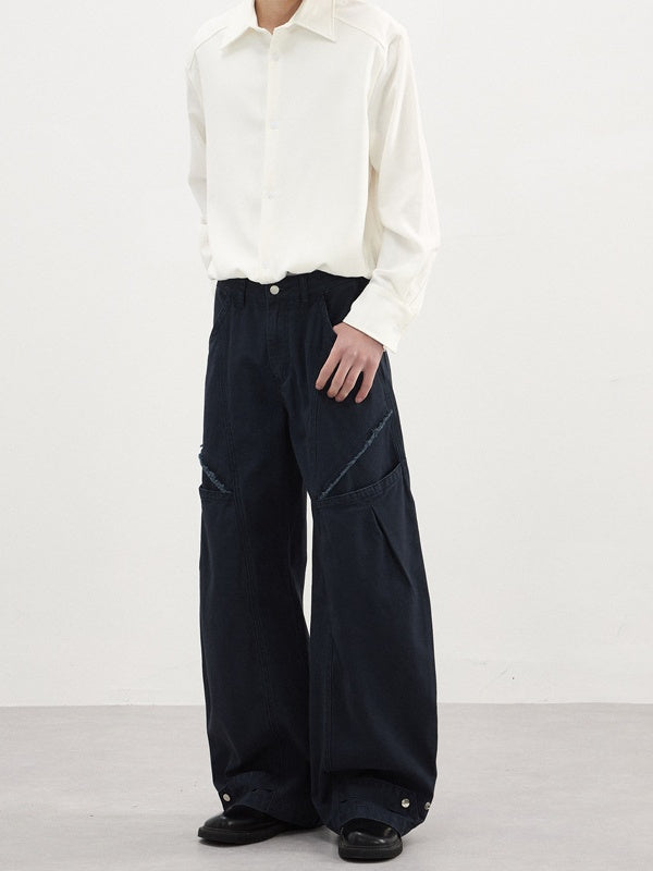 Baggy Profile Scimitar Cargo Trousers