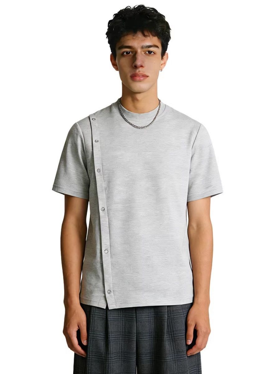Mock Neck Cleanfit T-shirts