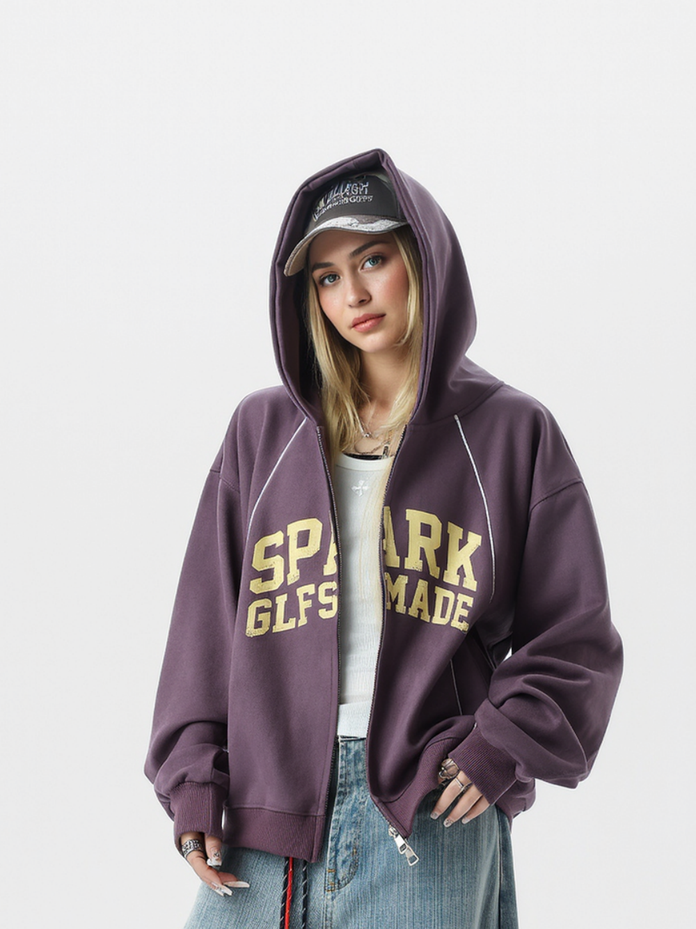 Neutral wear Printed Letter Sweatshirts&Hoodies