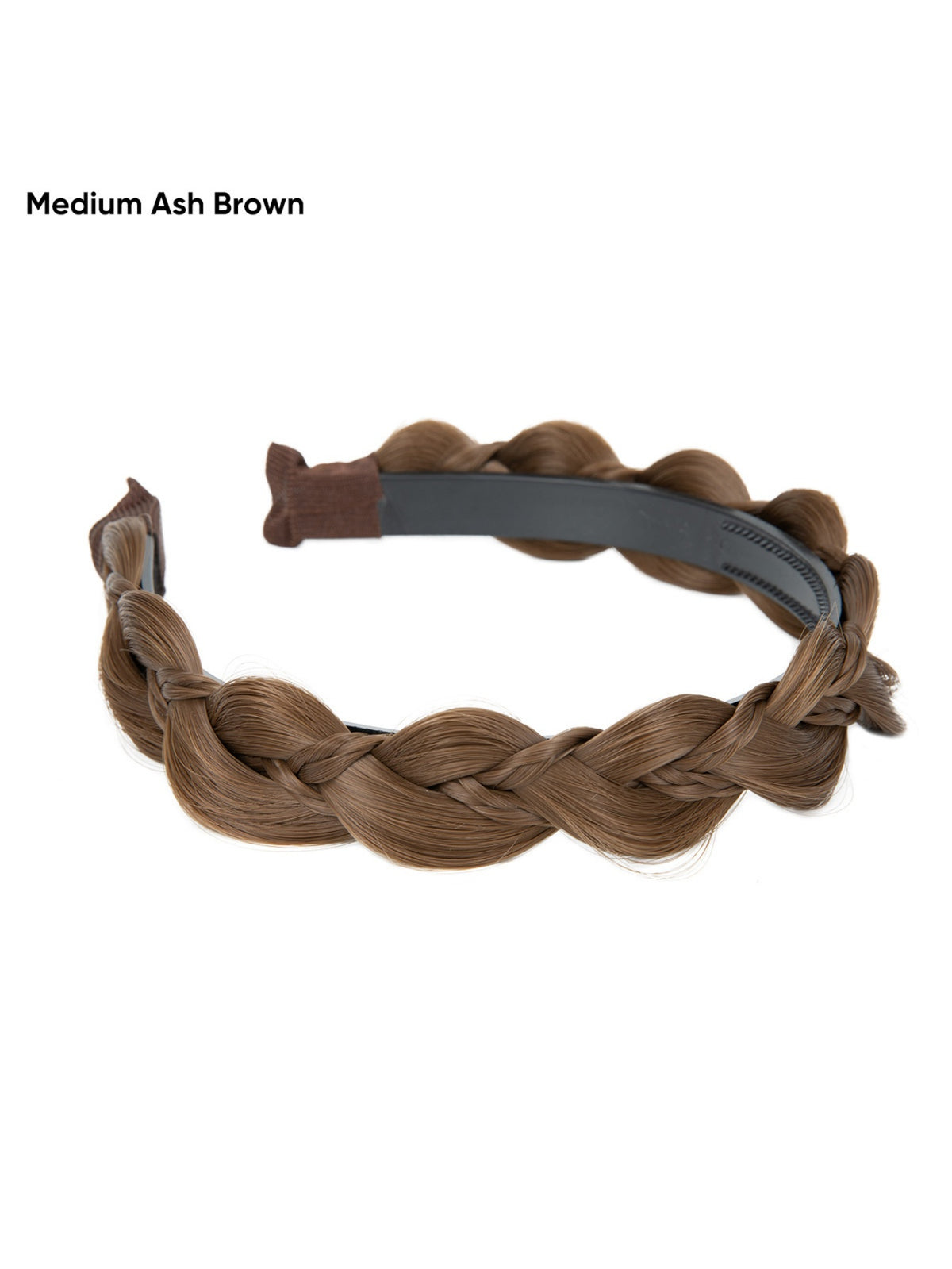 Braided Headband, Wide-brimmed Three-strand Sandwich Wig