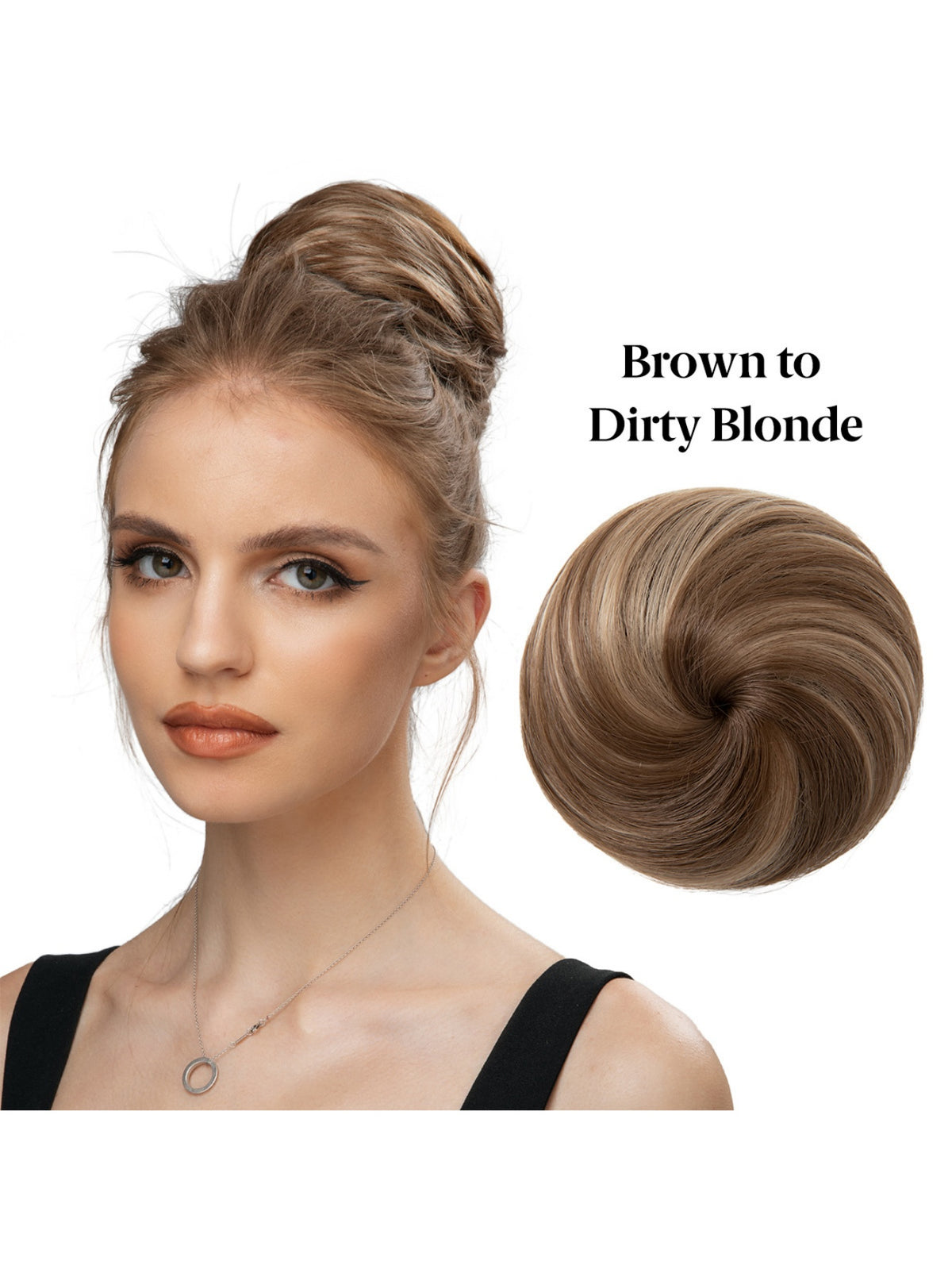 Pull-cord Bun Wig/hairpiece
