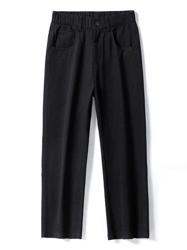 Cleanfit Loose-fit Straight-fit Cargo Trousers