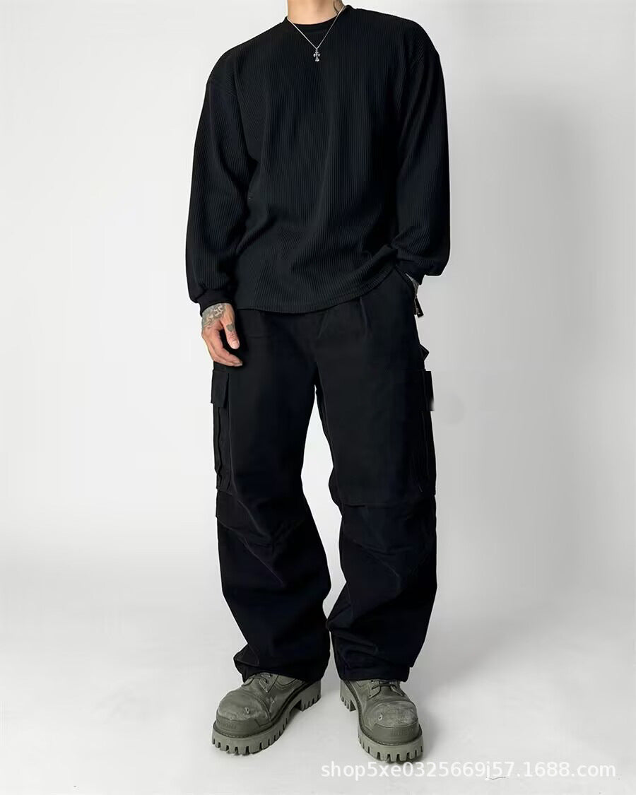 Slim-fit Leisure Sweatshirts&Hoodies