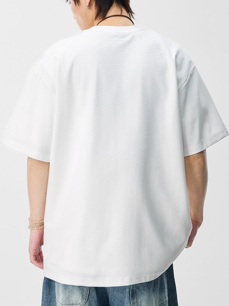 Embroidery Loose-fit T-shirts