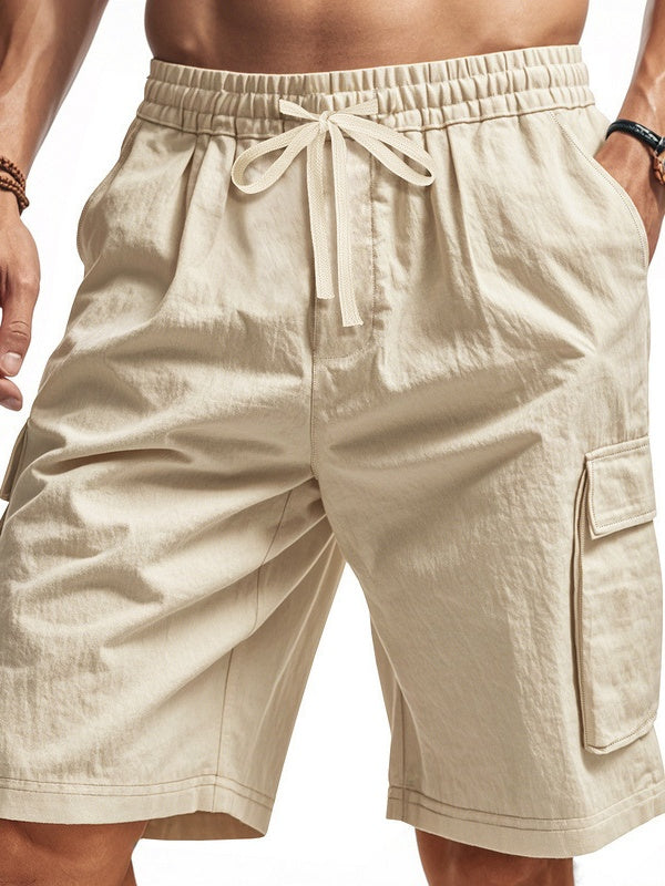 Skin-friendly Breathable Loose-fit Five Points Beach Shorts Shorts
