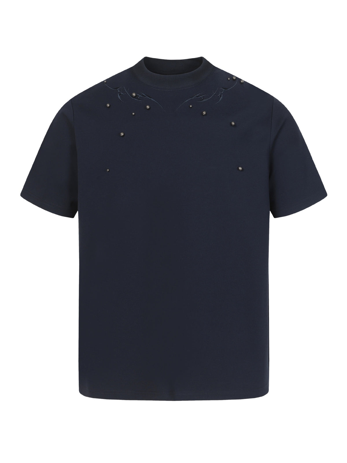 Cleanfit Spine Beading Embroidery T-shirts