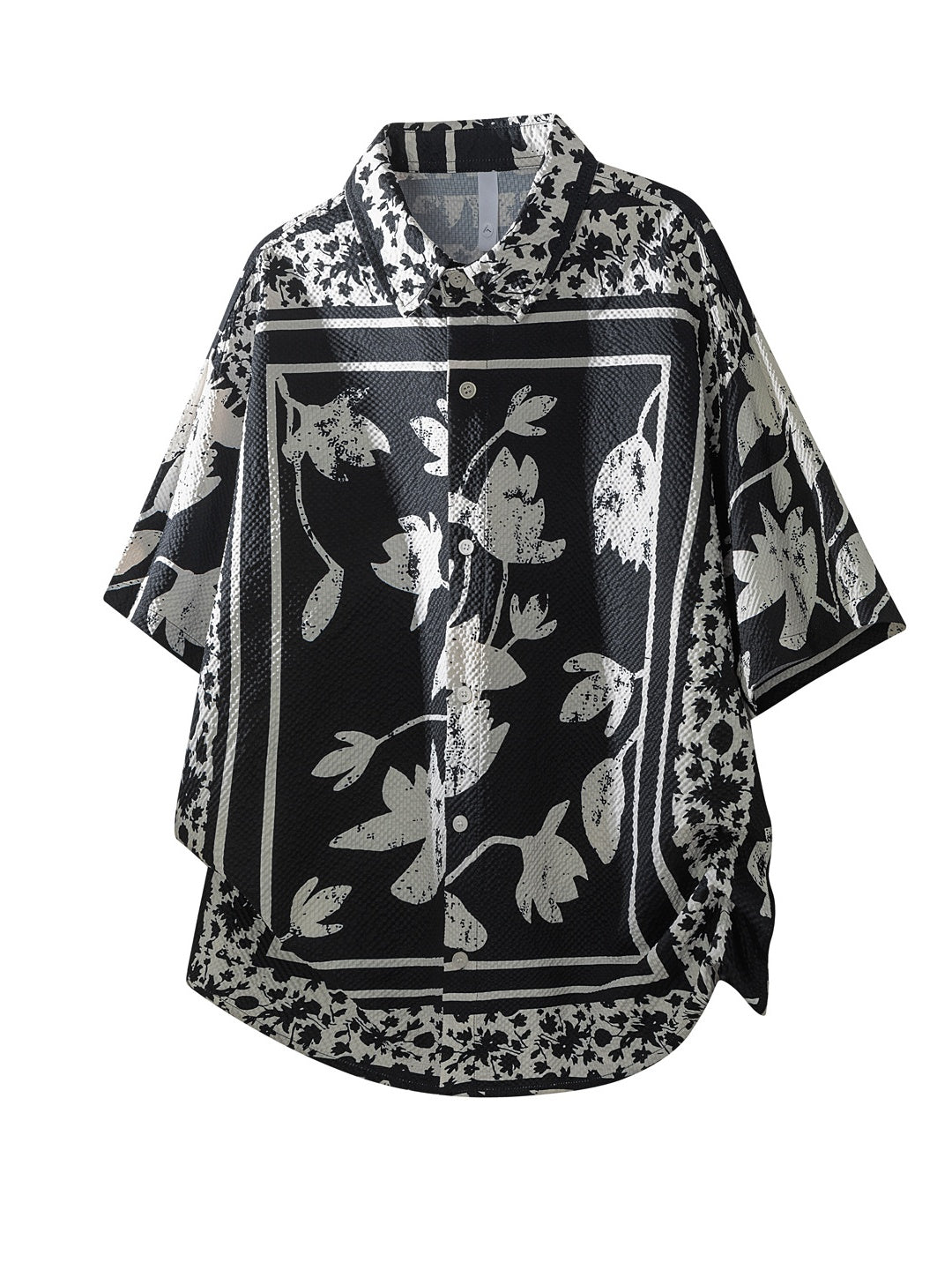 Printed Leisure Loose-fit Beach Shirts