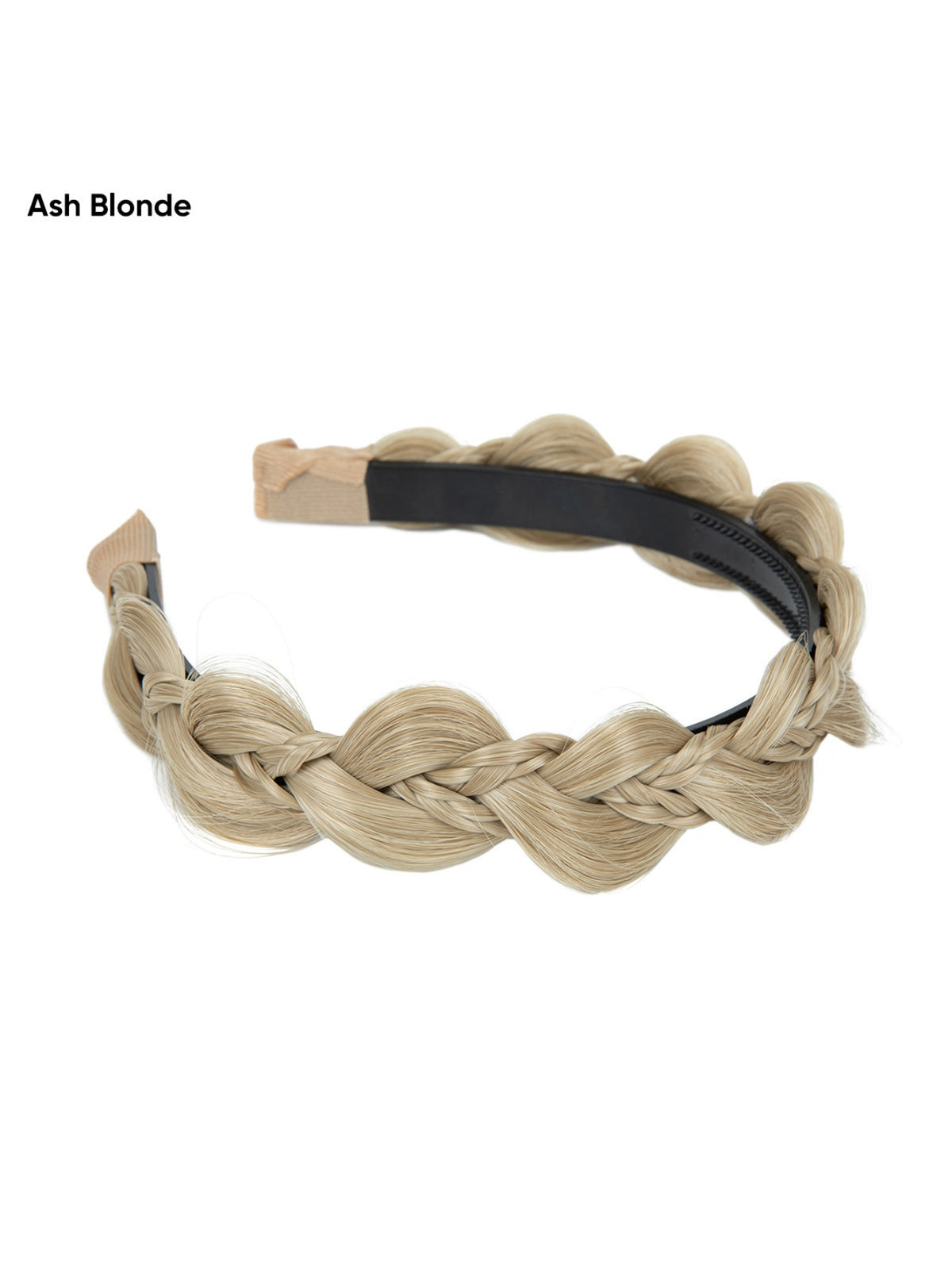 Braided Headband, Wide-brimmed Three-strand Sandwich Wig