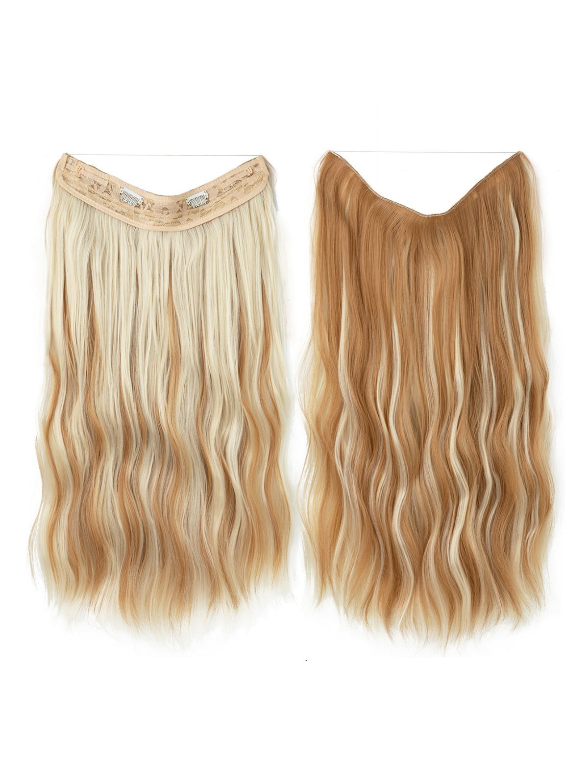 One-piece Hair Extension For Long, Wavy, Voluminous Hair