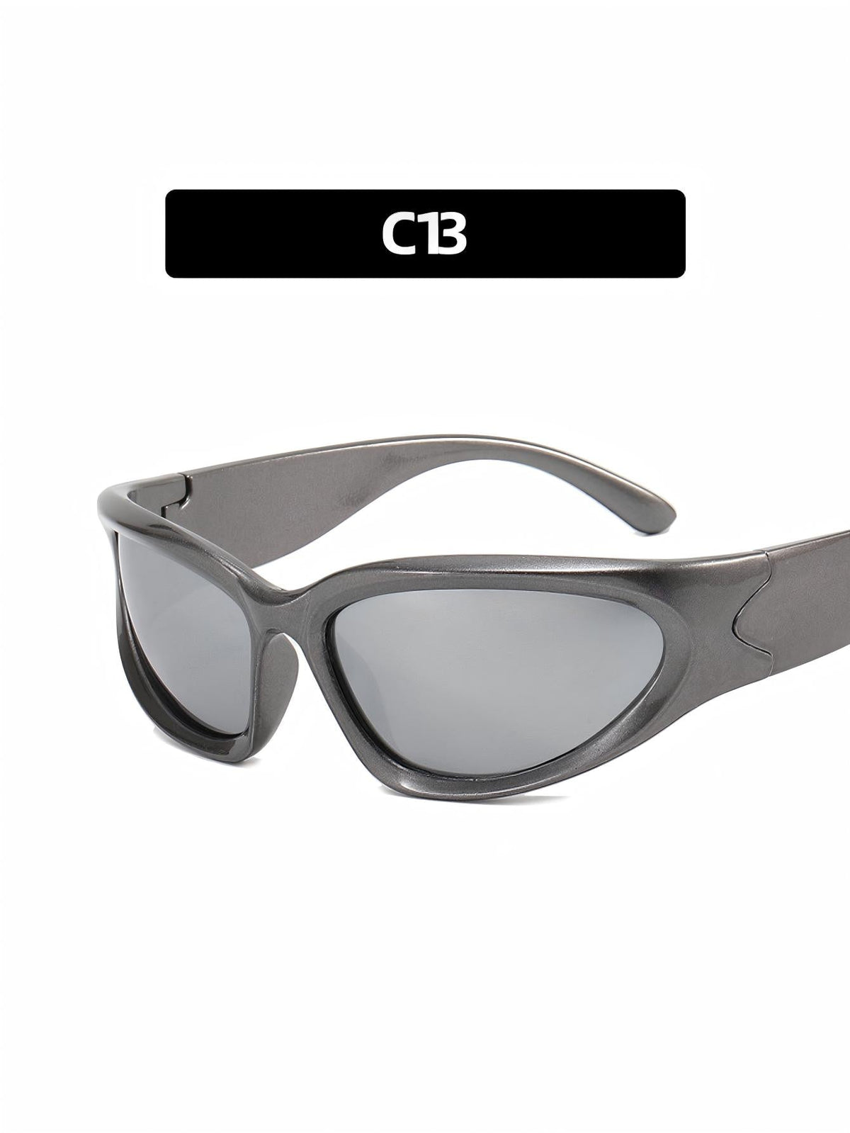 Lunettes de soleil futuristes punk