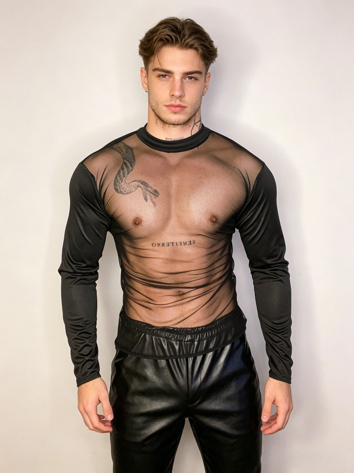 Sexy Mesh Perspective Lightweight T-shirts
