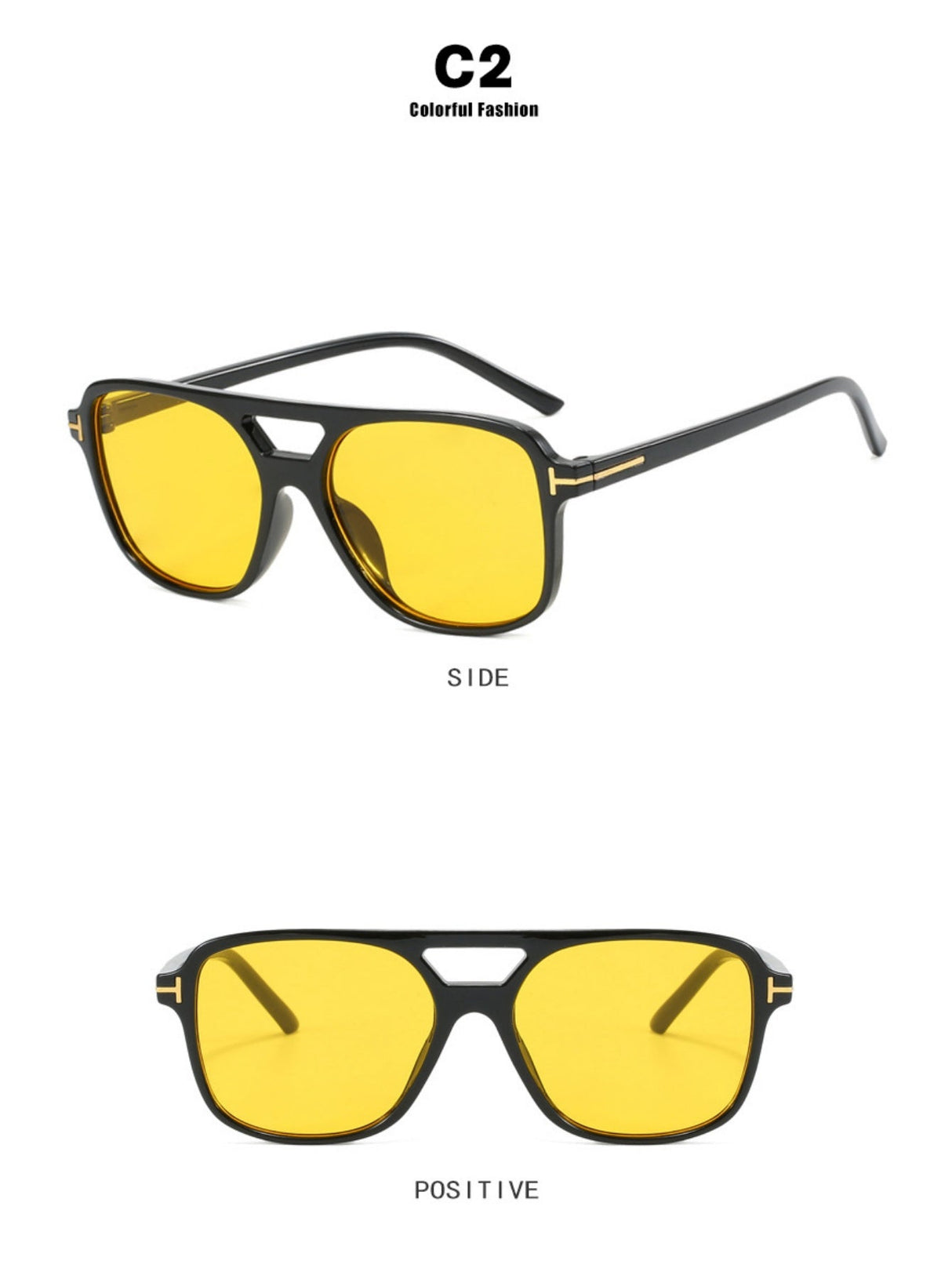 Doppelsteg-Sonnenbrille