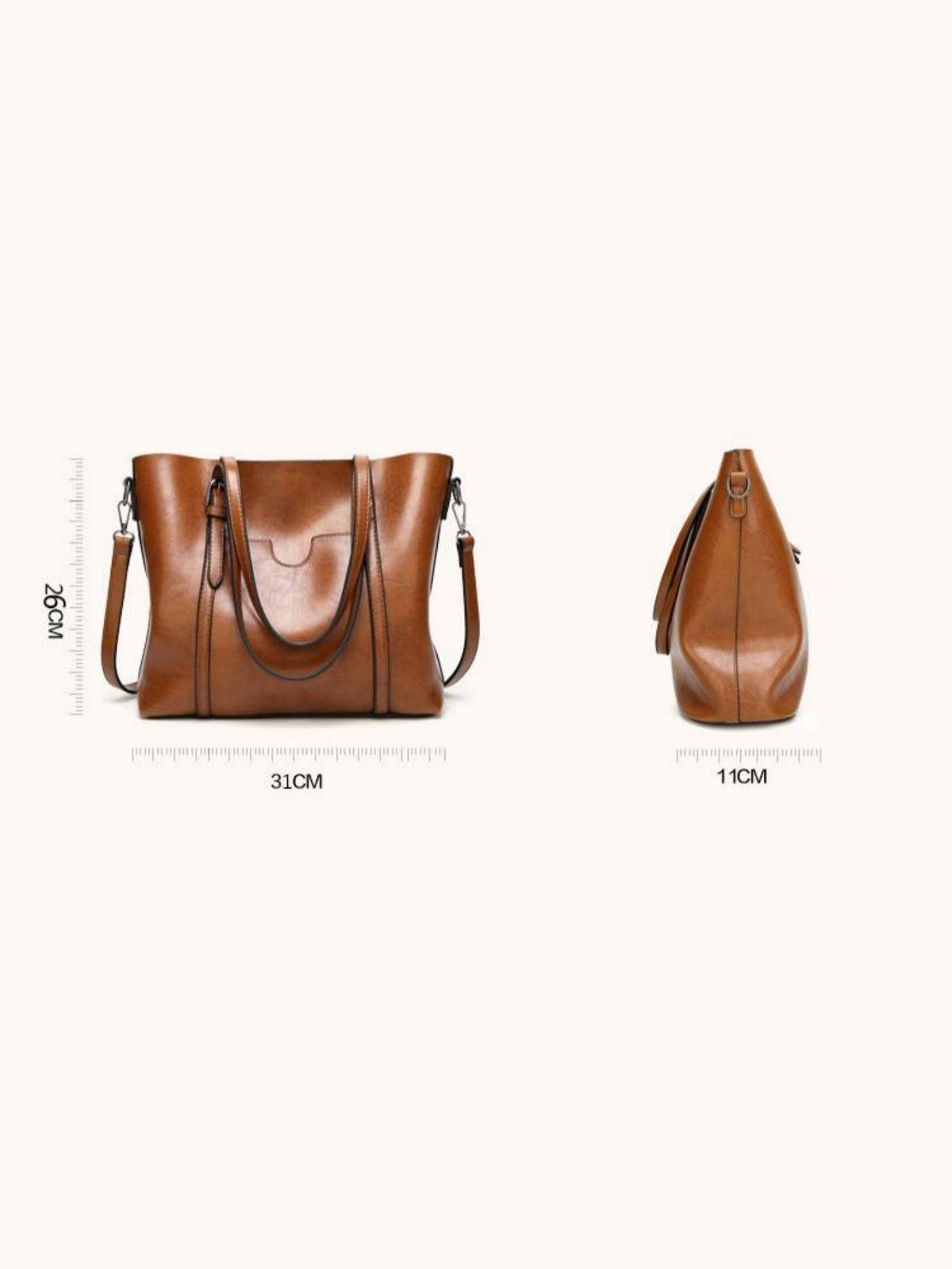 Stylish, Retro, Minimalist, Large-capacity Tote Bag