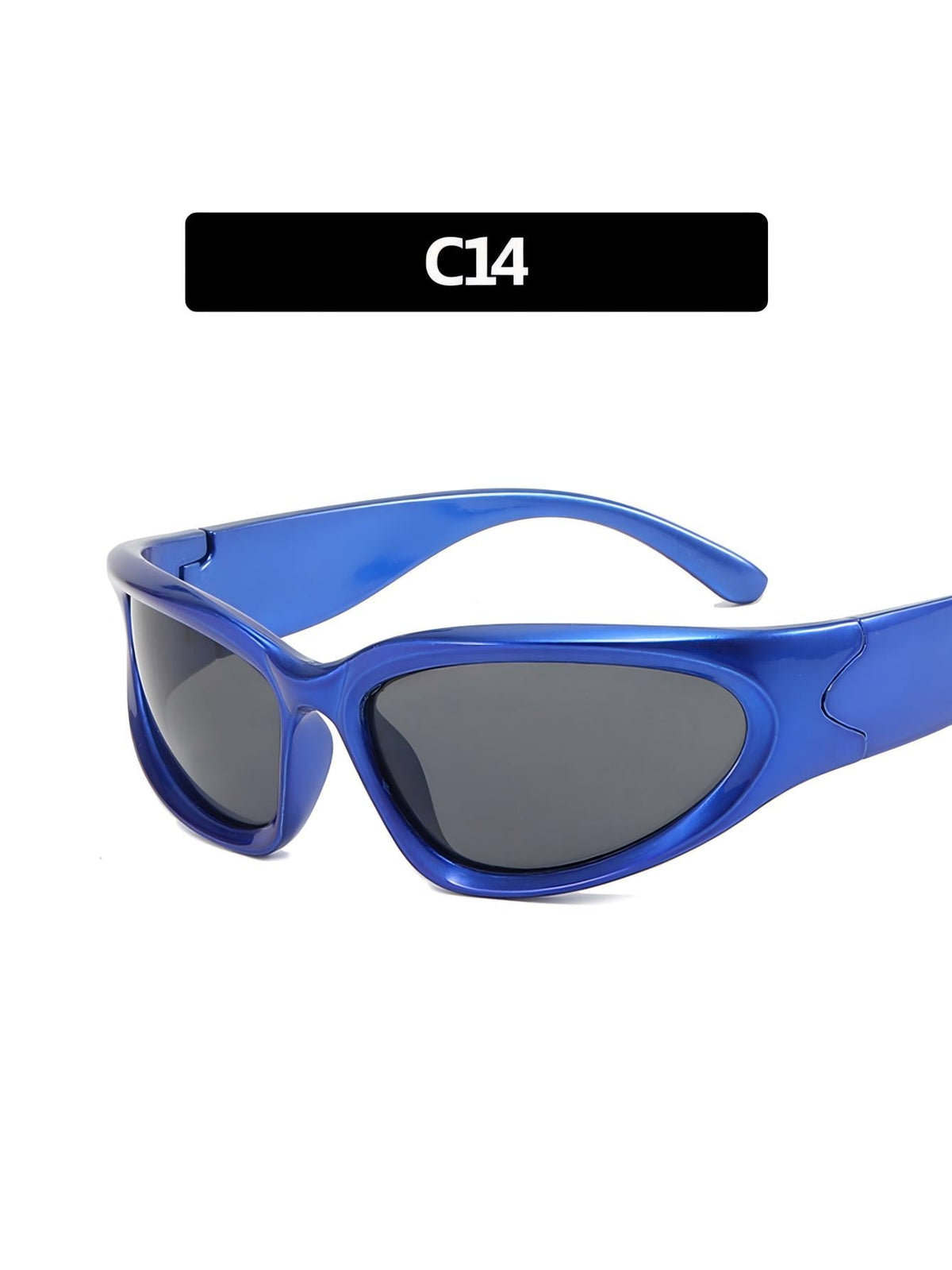 Lunettes de soleil futuristes punk