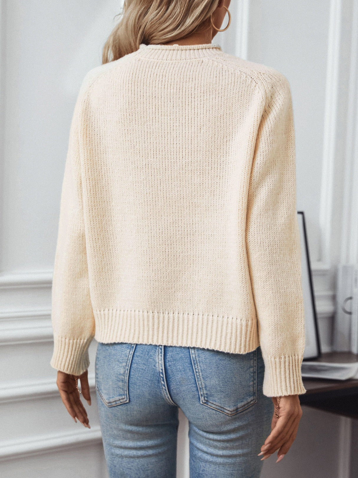 Christmas Christmas Tree Hood Crew Neck Loose Sweaters