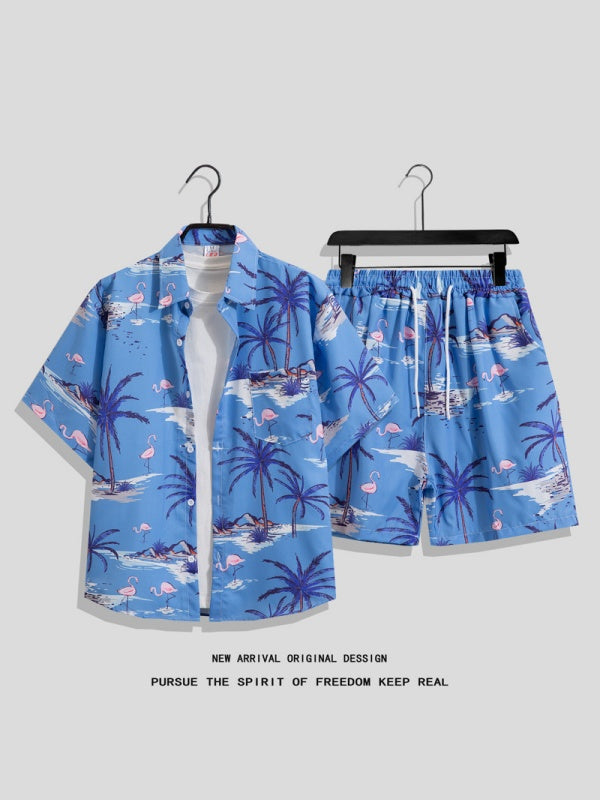 Hawaii Ins Loose-fit Beach Set 2-piece Sets
