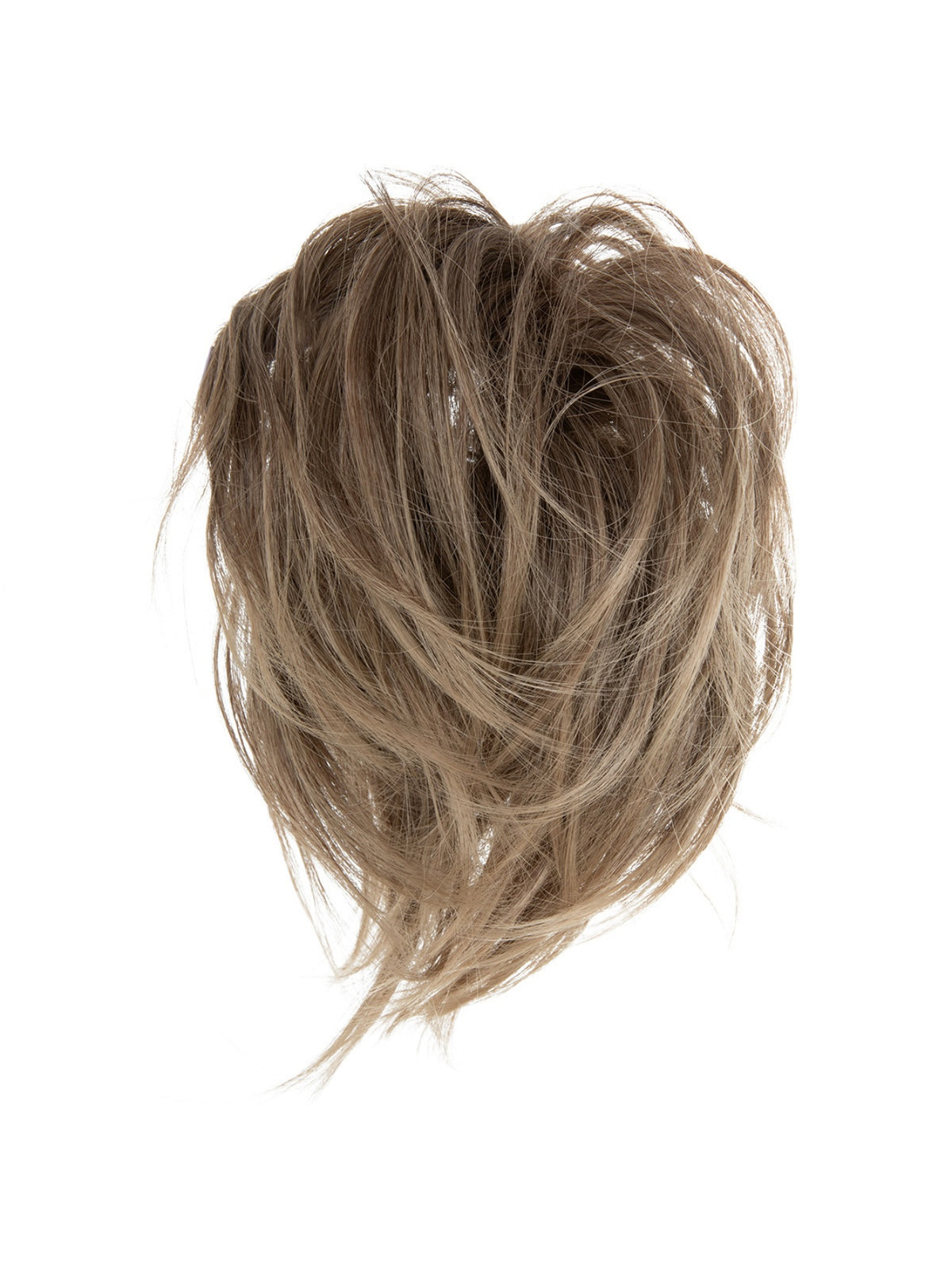 Fluffy Long Beard Curly Hair Updo Wig