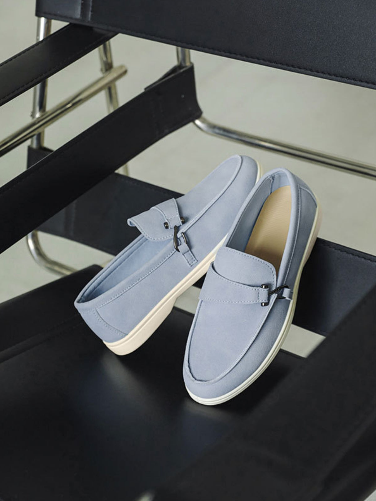 Suede Slip-on Loafers