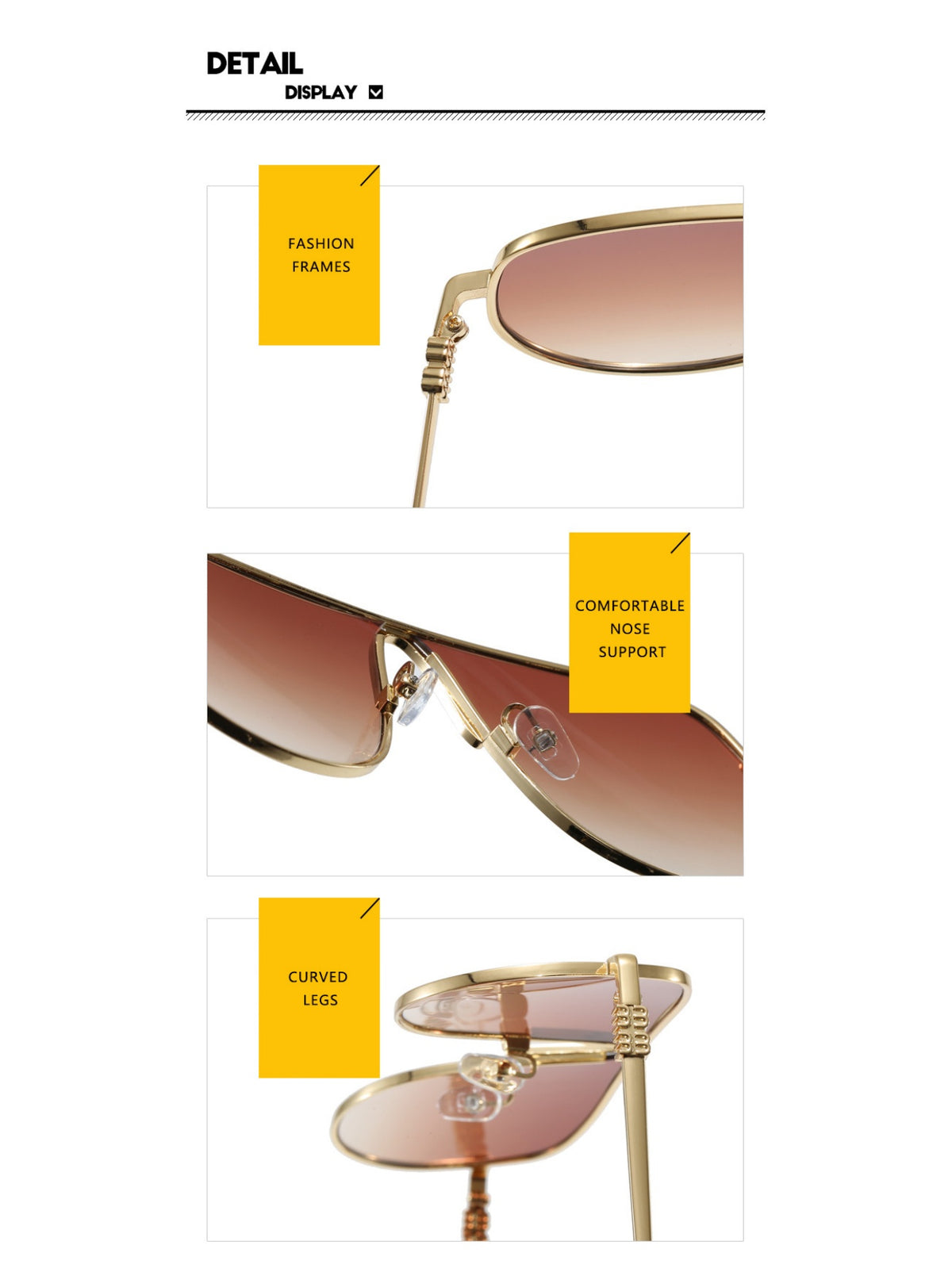Full-rimmed Aviator Sunglasses