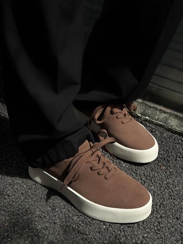 Suede Platform Sneakers