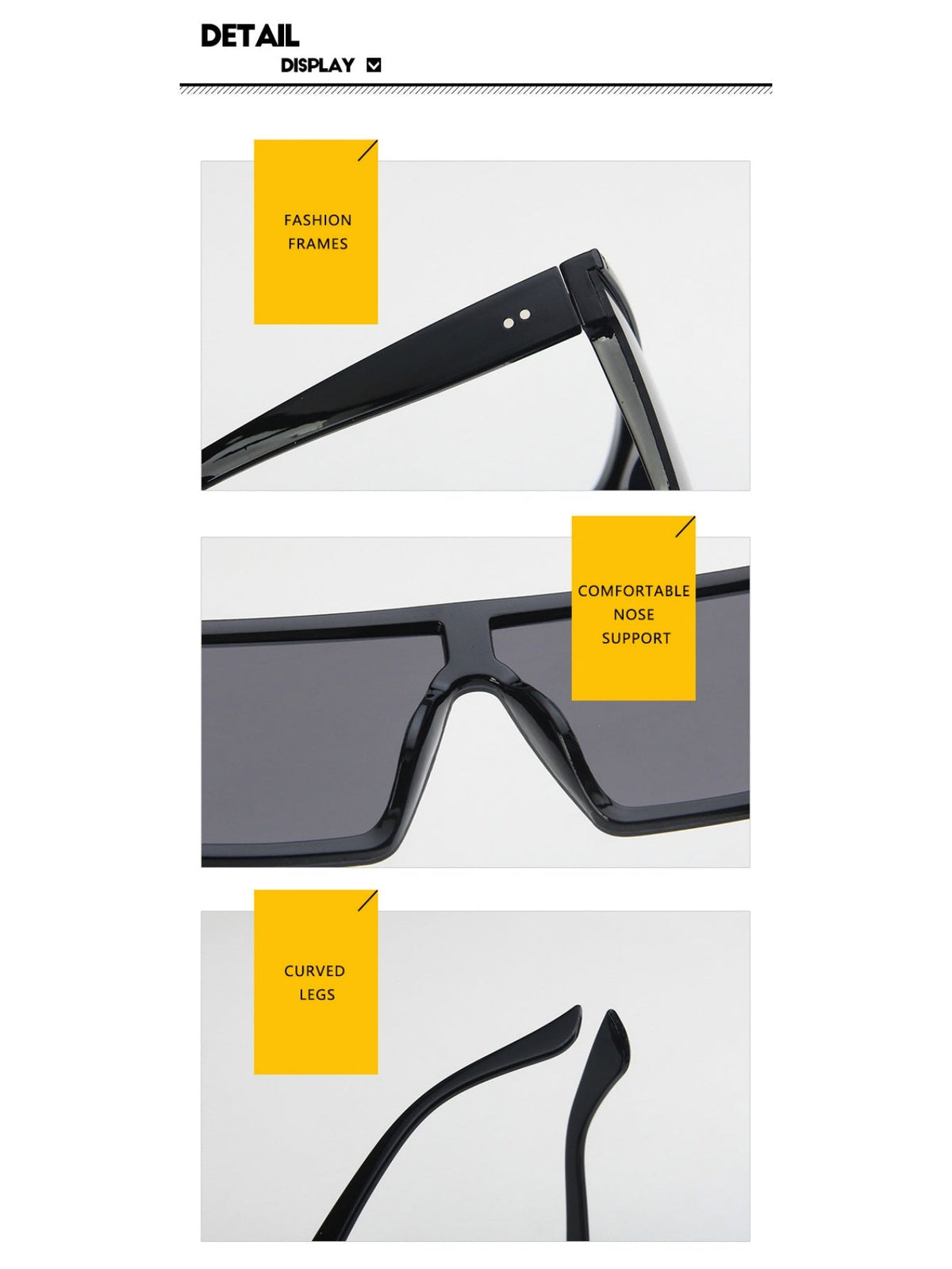 Trendige Oversize-Sonnenbrillen