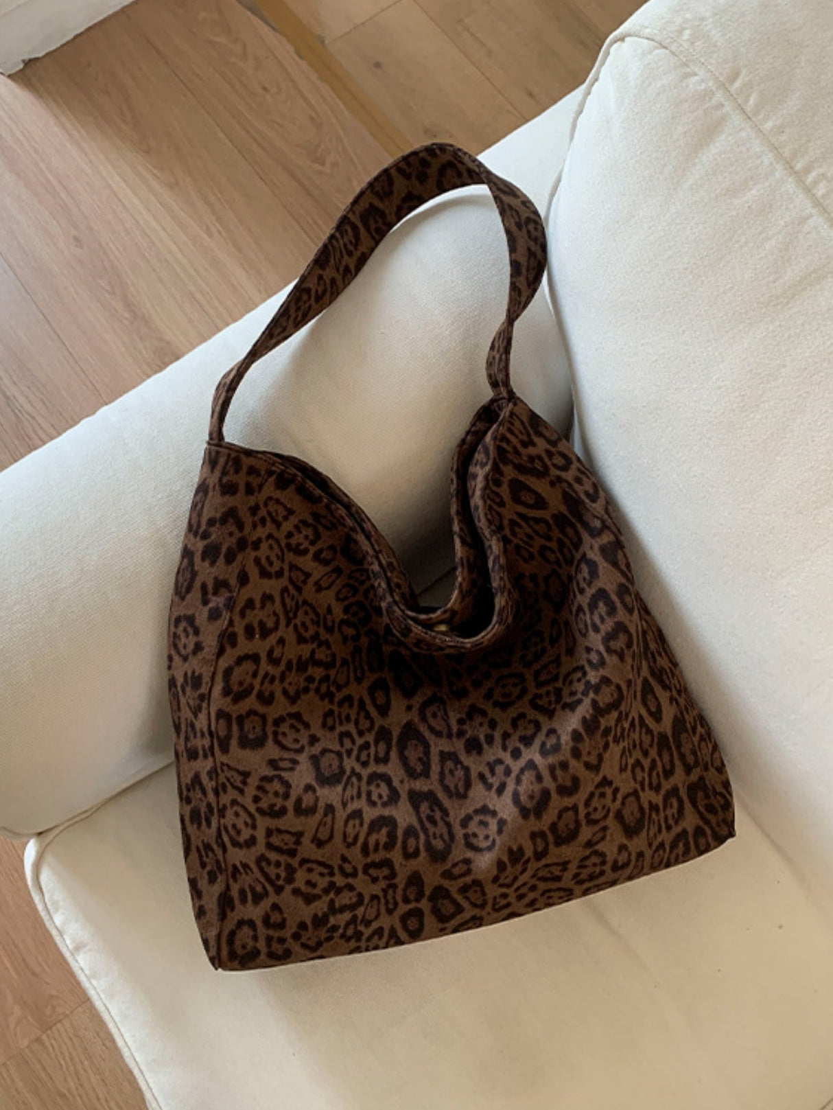 Leopard Print Large Capacity Shoulder Bag