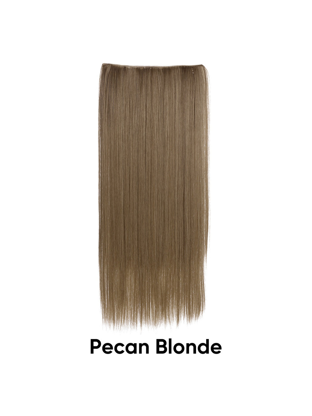 Seamless, Invisible, One-piece Long Straight Wig With Fluffy Hair
