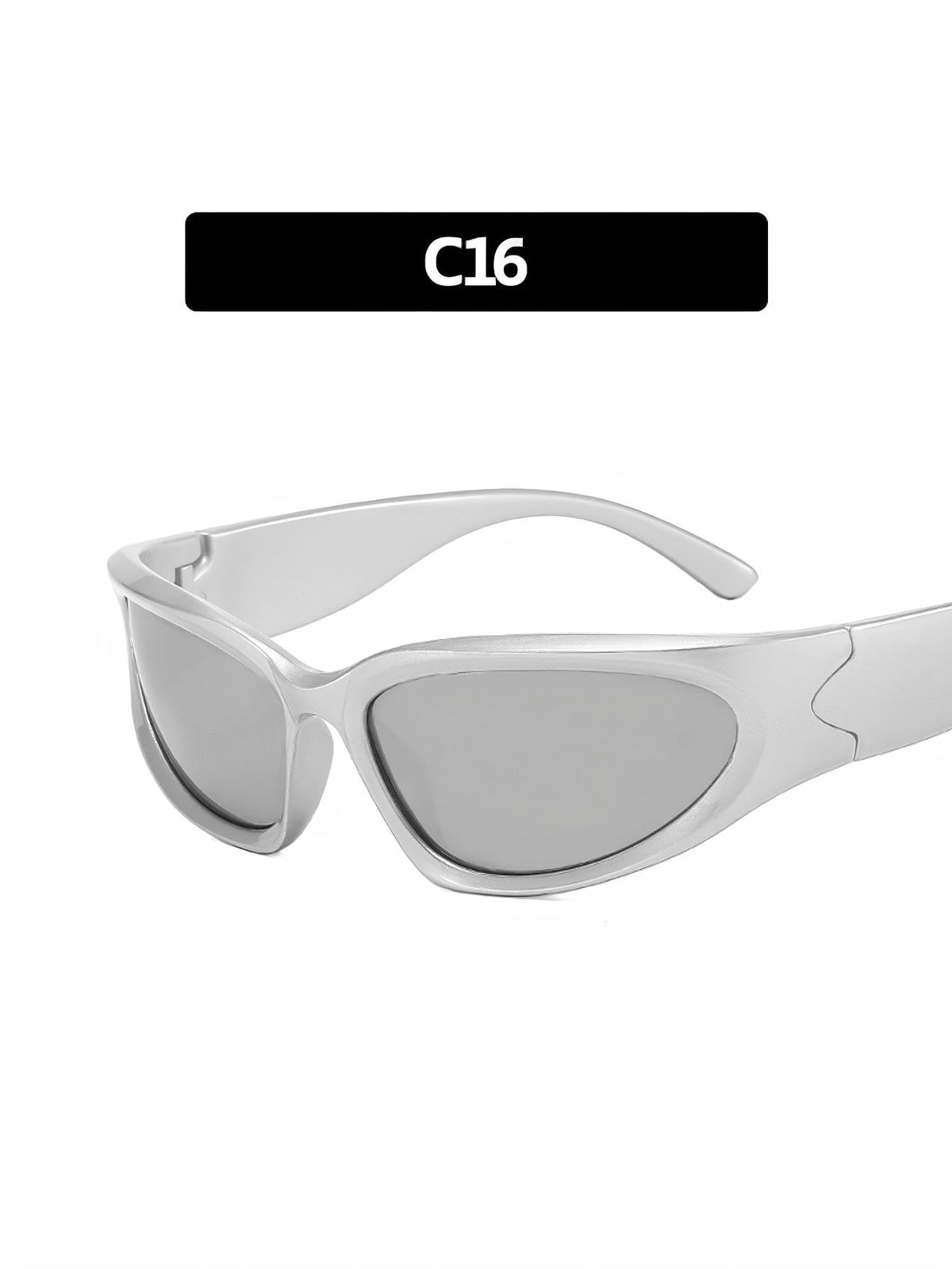 Lunettes de soleil futuristes punk