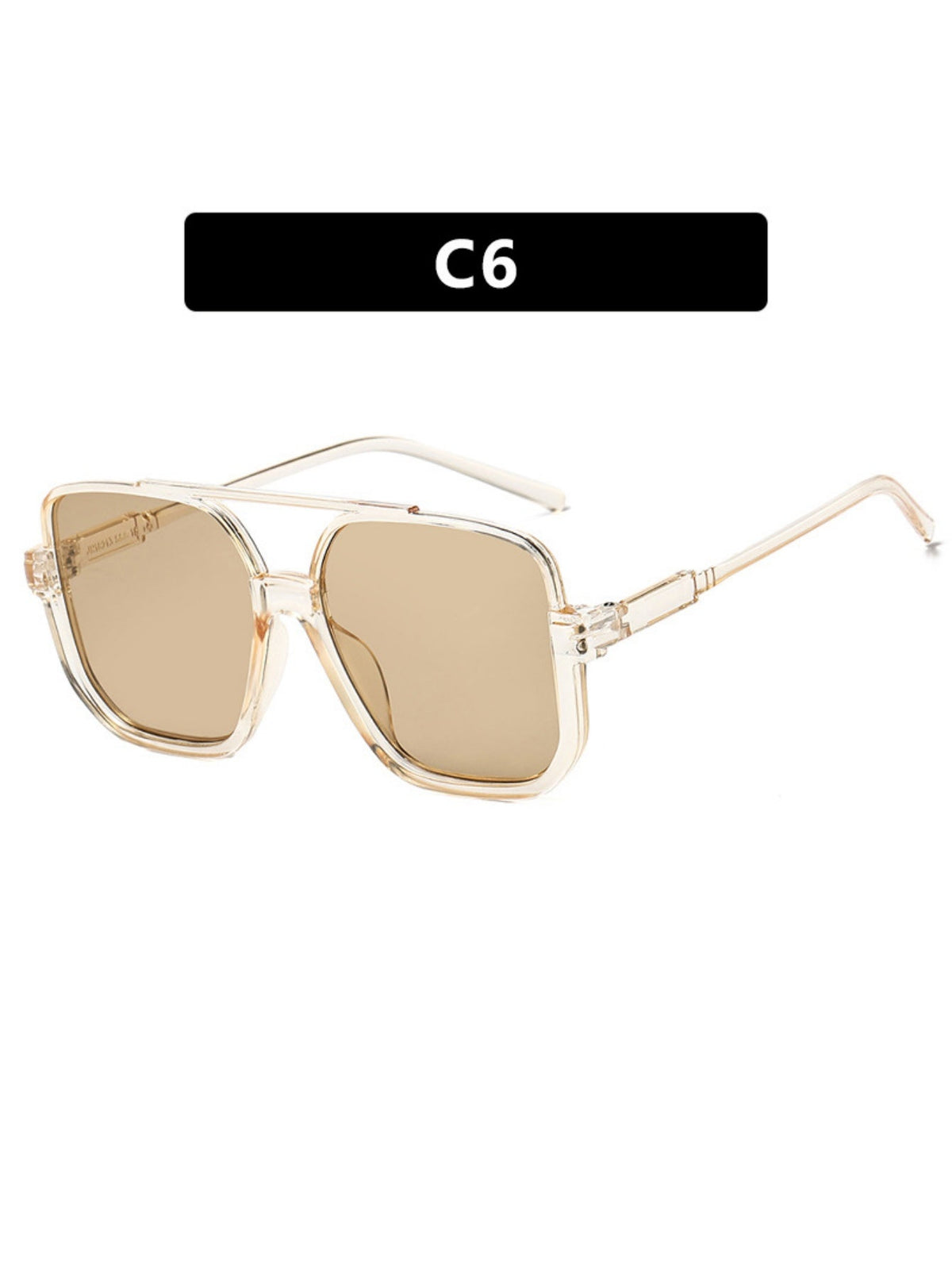 Lunettes de soleil carrées tendance