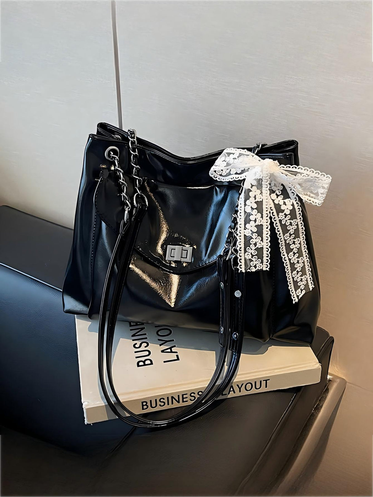 Chain Shoulder Strap Shoulder Bag