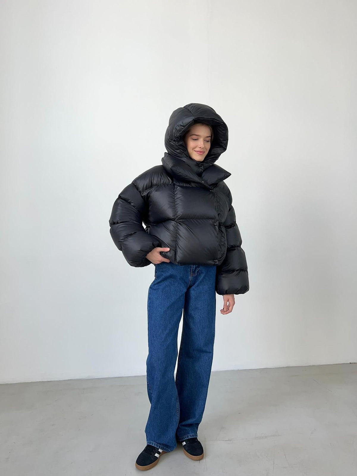 Trendy Puffer Jacket/Padded Coat - Street Style Short Hooded Puffer Jacket