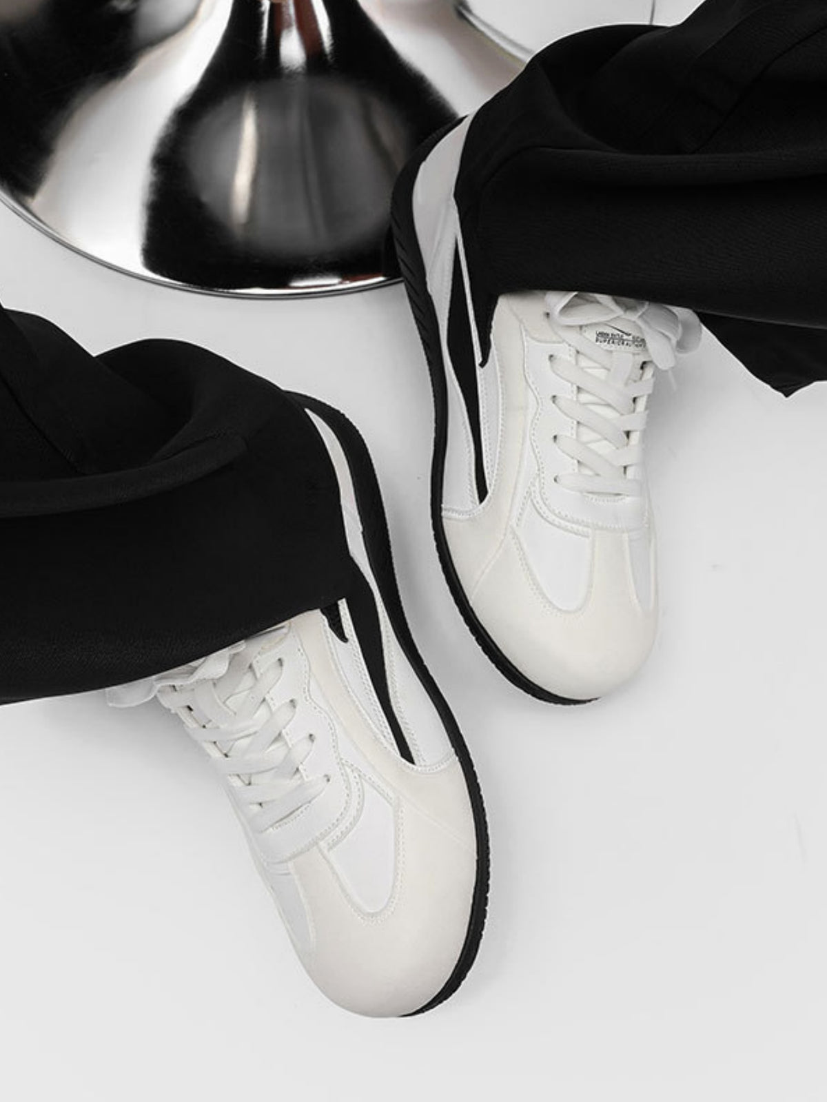 Color-blocked German Training Casual Shoes