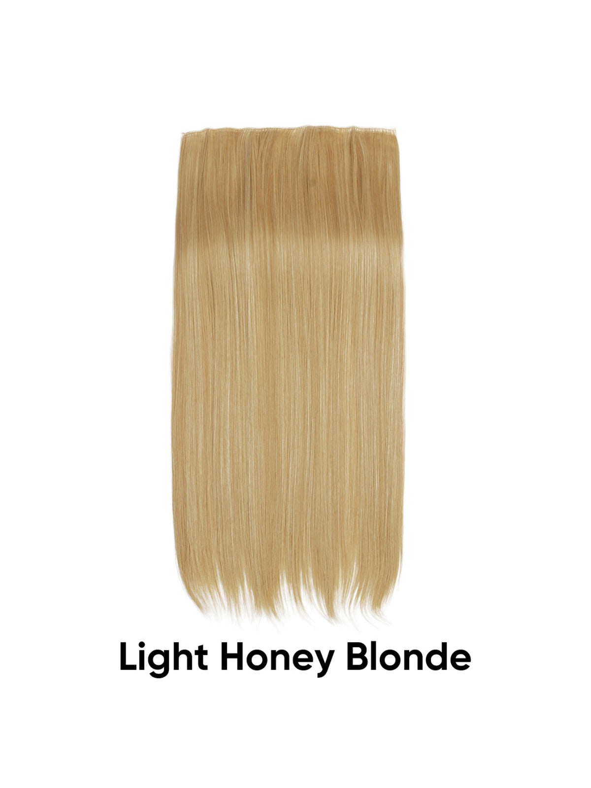 Seamless, Invisible, One-piece Long Straight Wig With Fluffy Hair