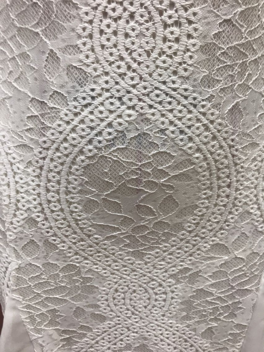 Hollow Printed Long Sleeve Bridal Wedding Dress Maxi Dresses