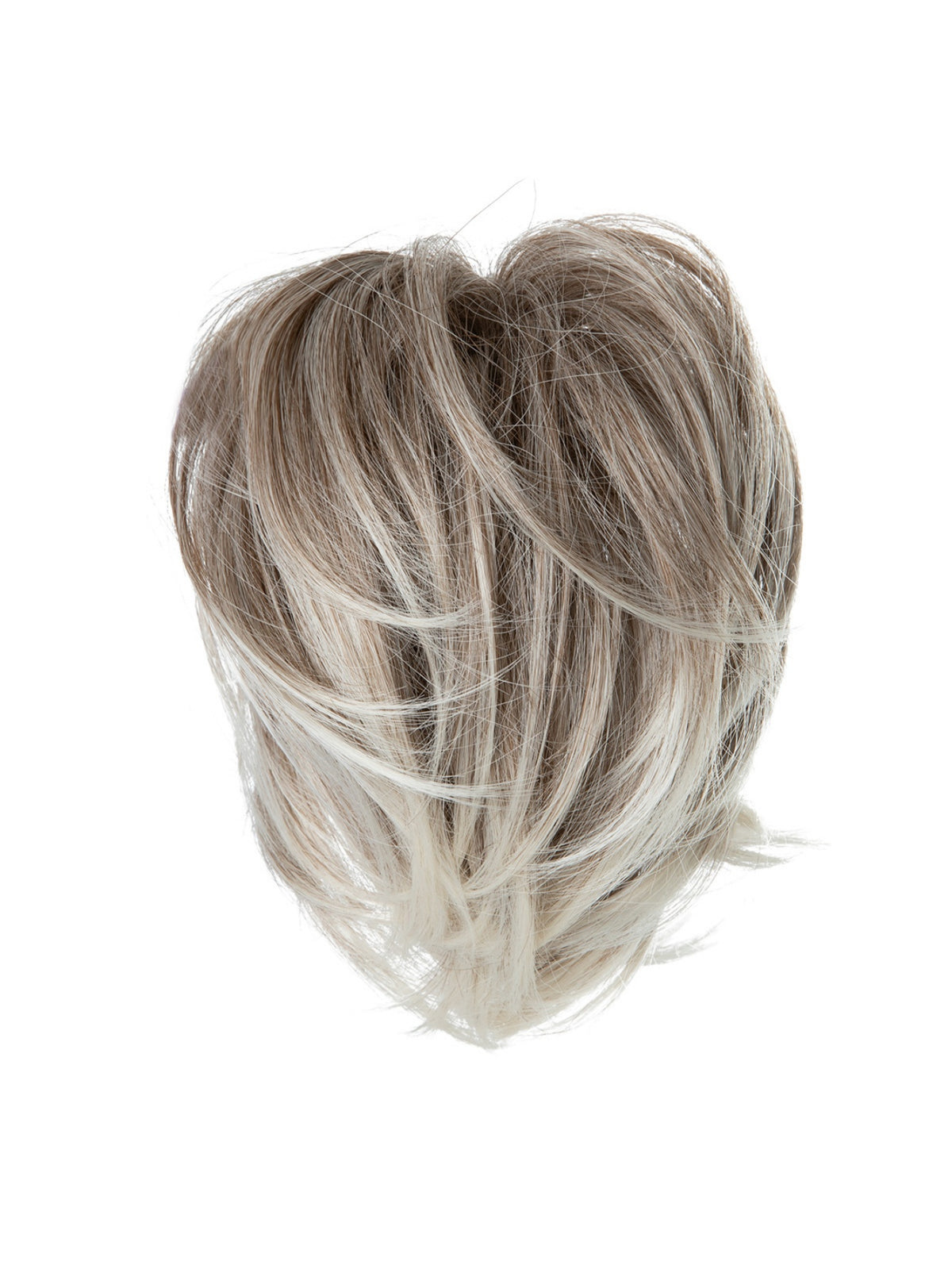 Fluffy Long Beard Curly Hair Updo Wig
