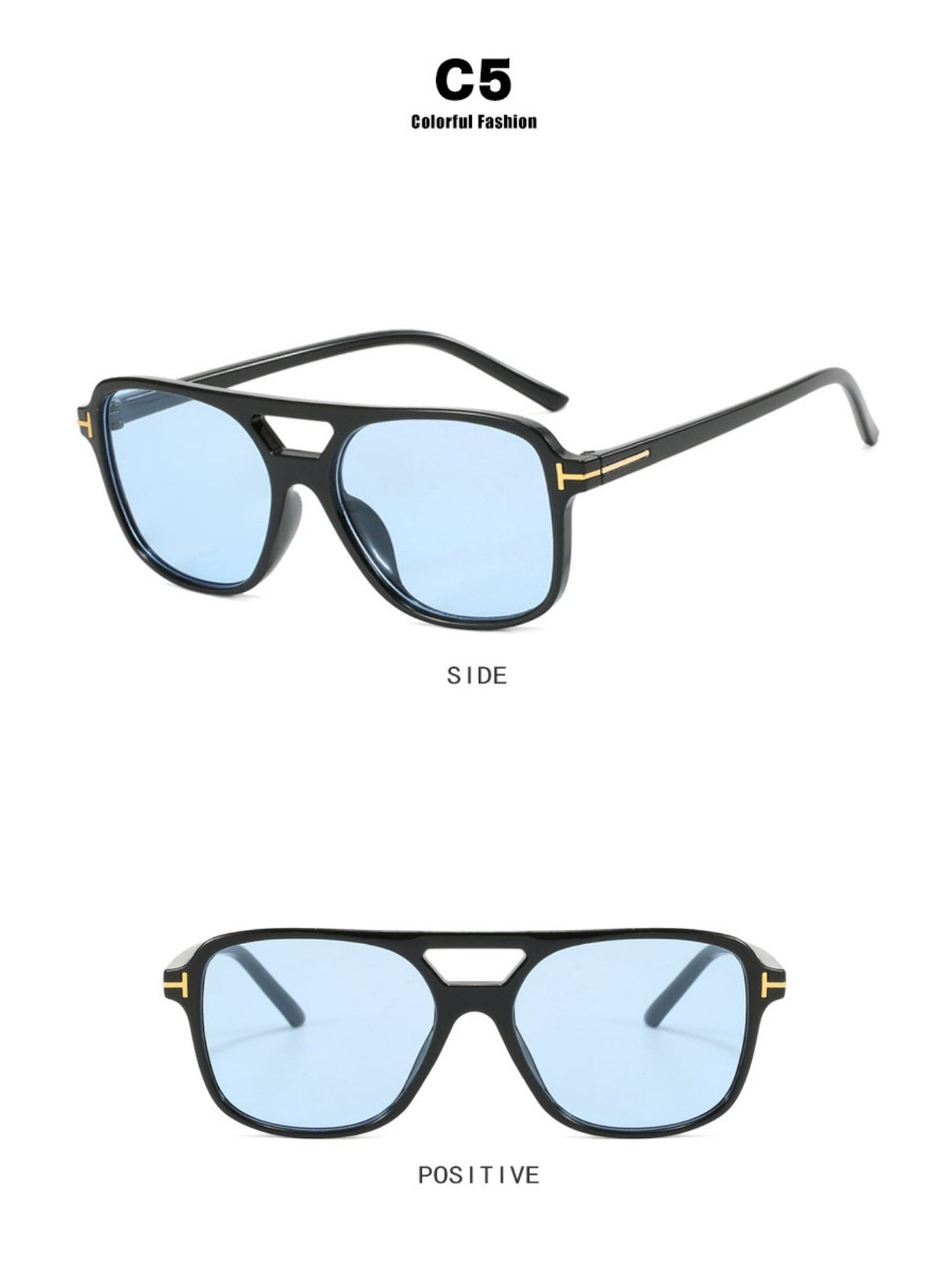 Doppelsteg-Sonnenbrille