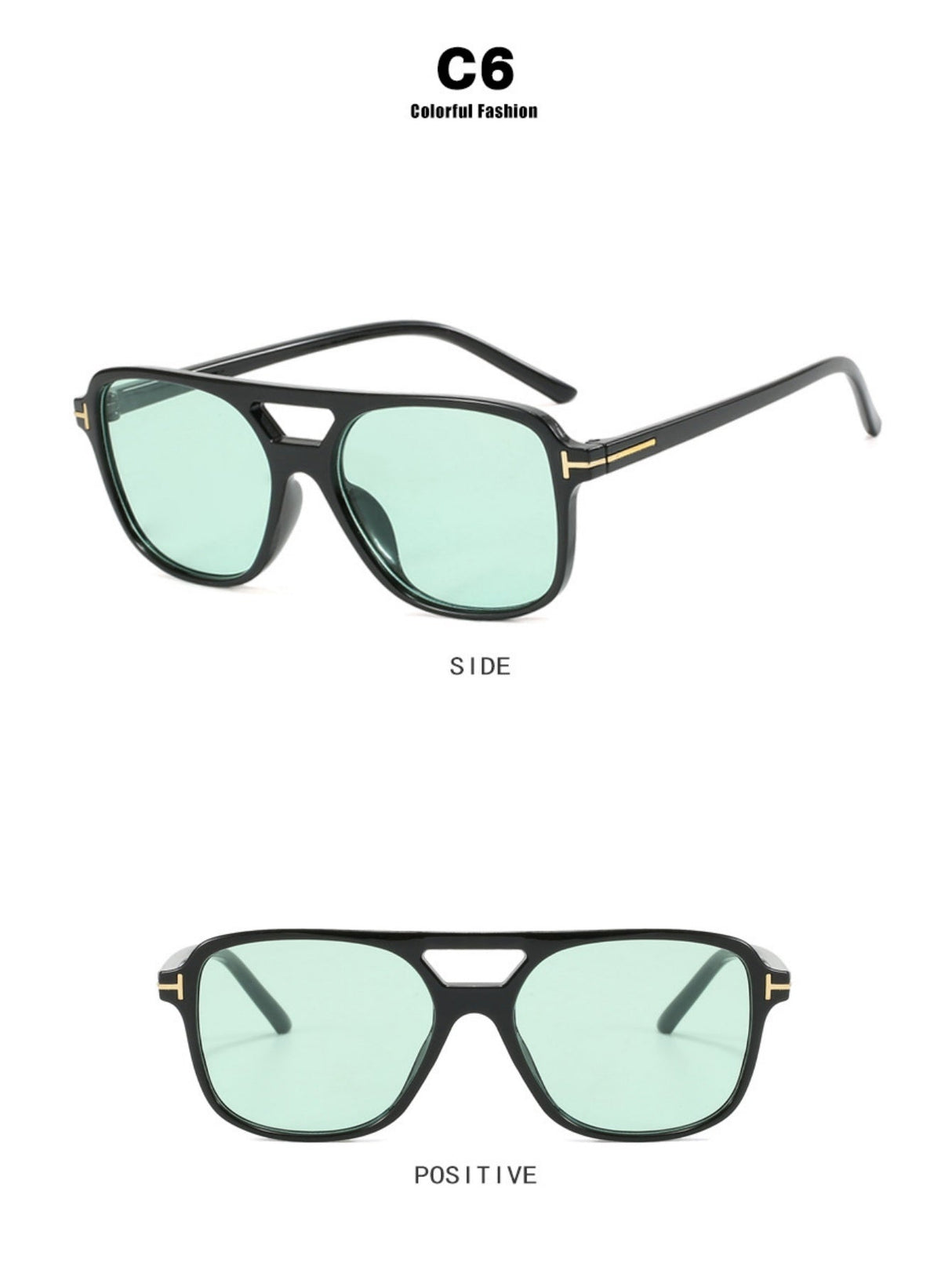 Doppelsteg-Sonnenbrille