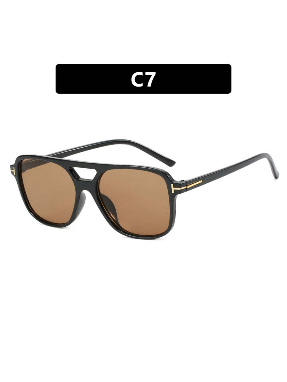 Doppelsteg-Sonnenbrille