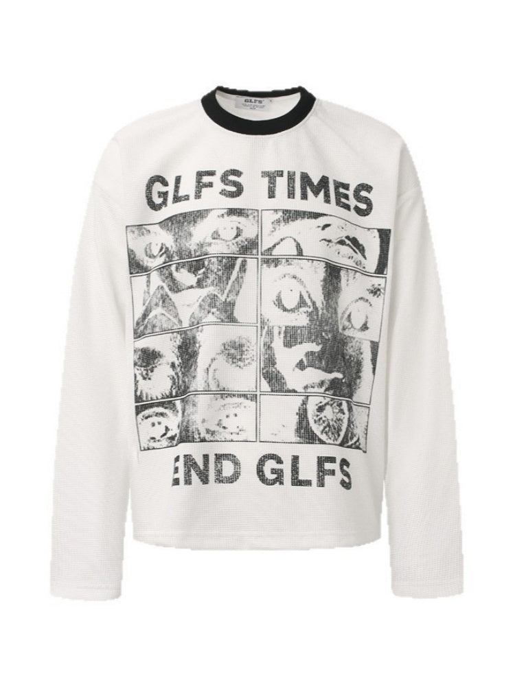 Liber Autumn Neutral wear Printed Pattern T-shirts