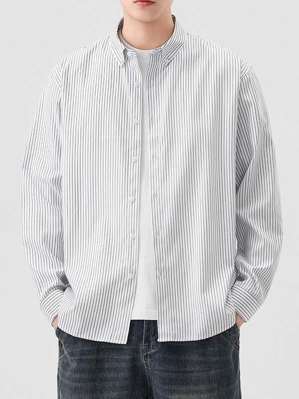 Stripes Leisure Fit Shirts