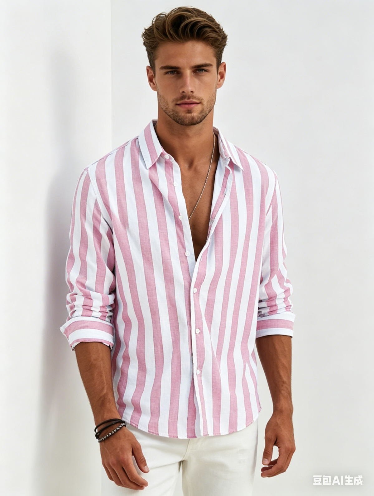 Stripes Leisure Shirts