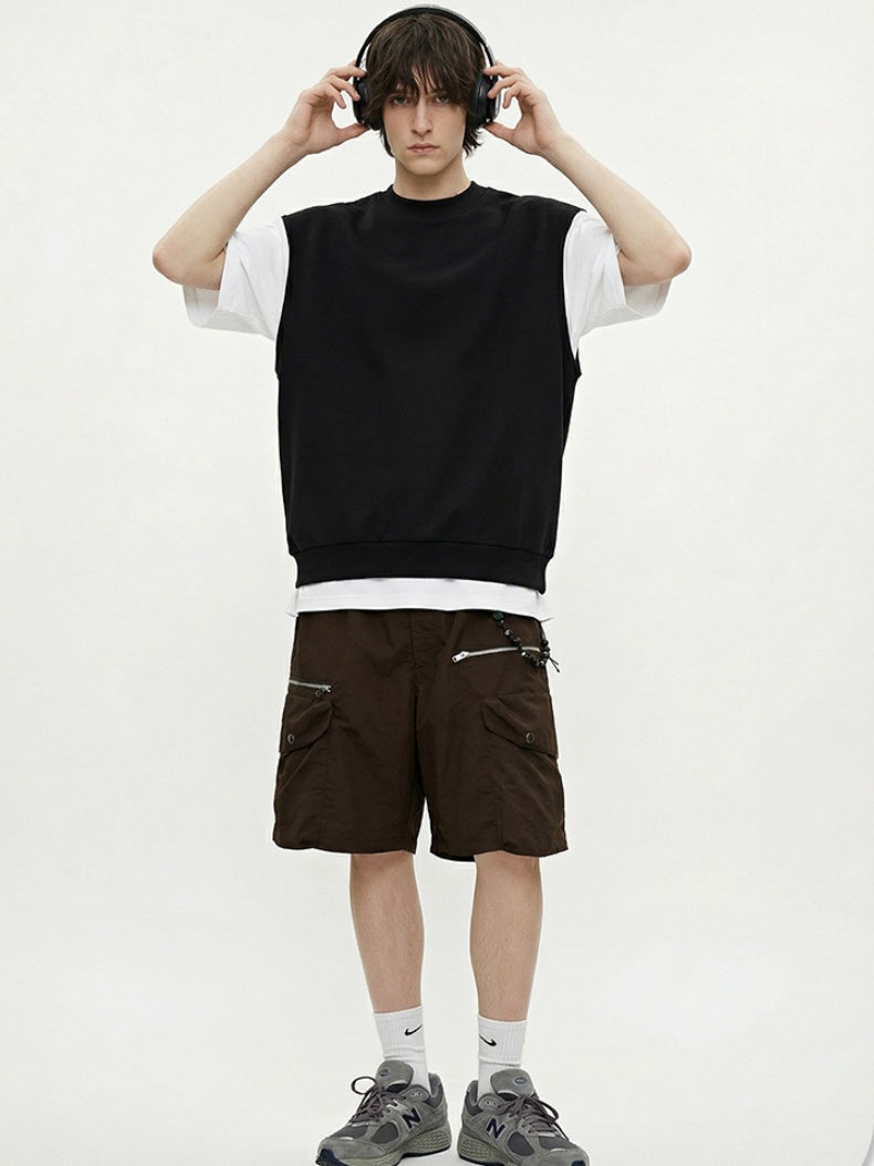 Leisure Versatile Sector Sweatshirts&Hoodies Vests
