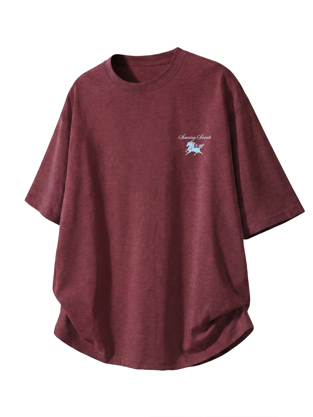 Retro Color-blocked Printed T-shirts