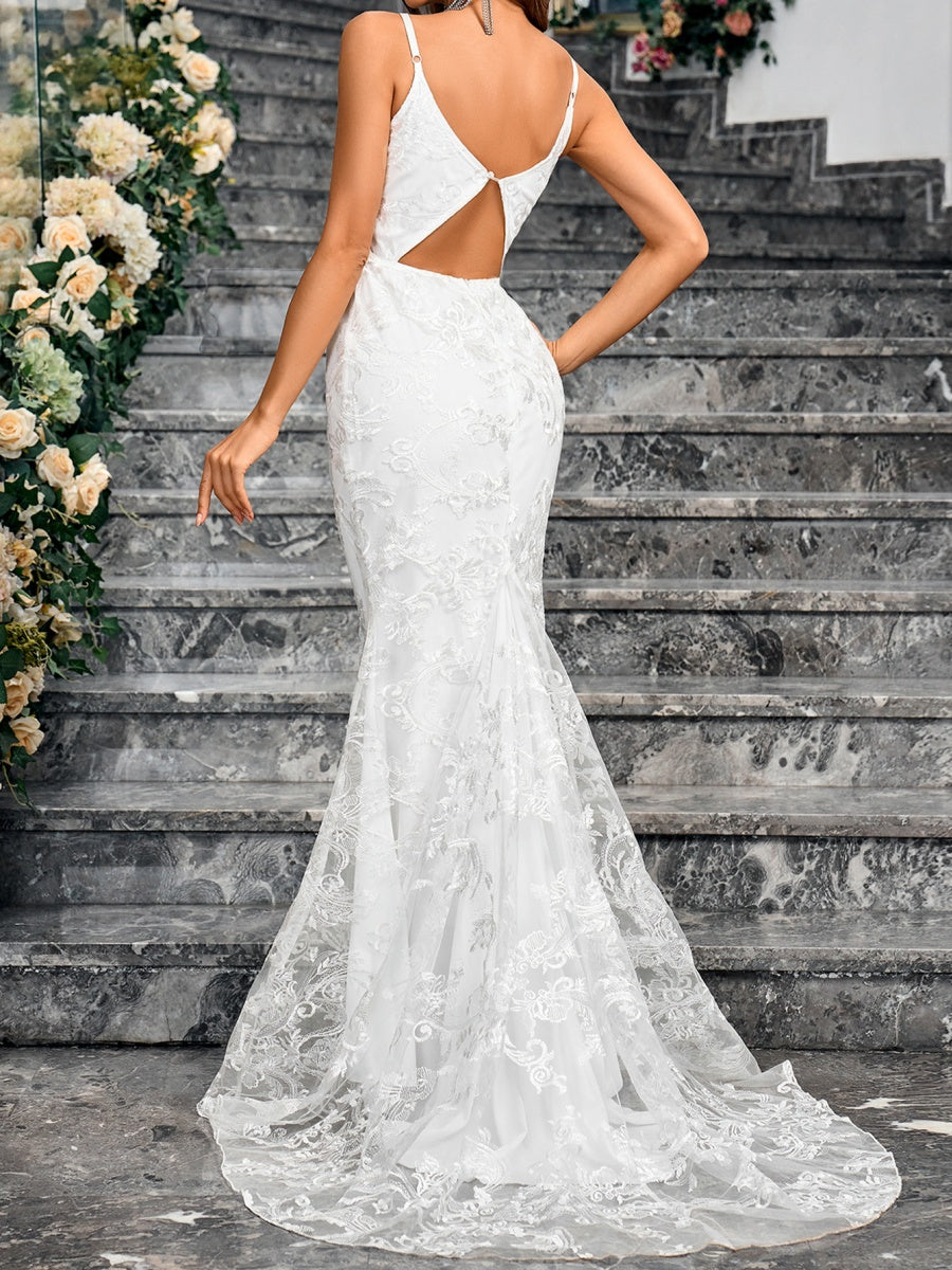 Liber Autumn Women's Lace Maxi Dresses