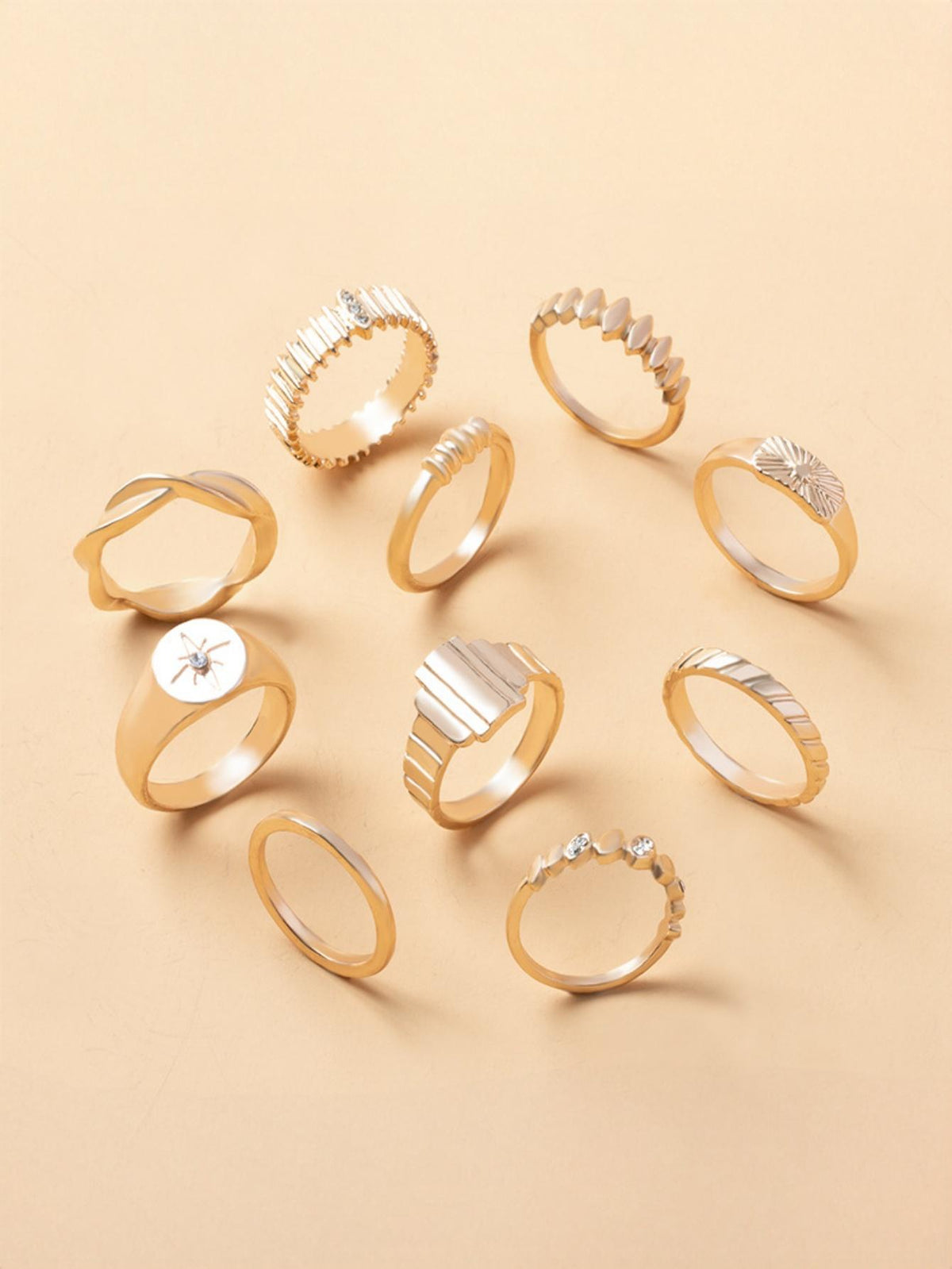 Alloy Ring Set