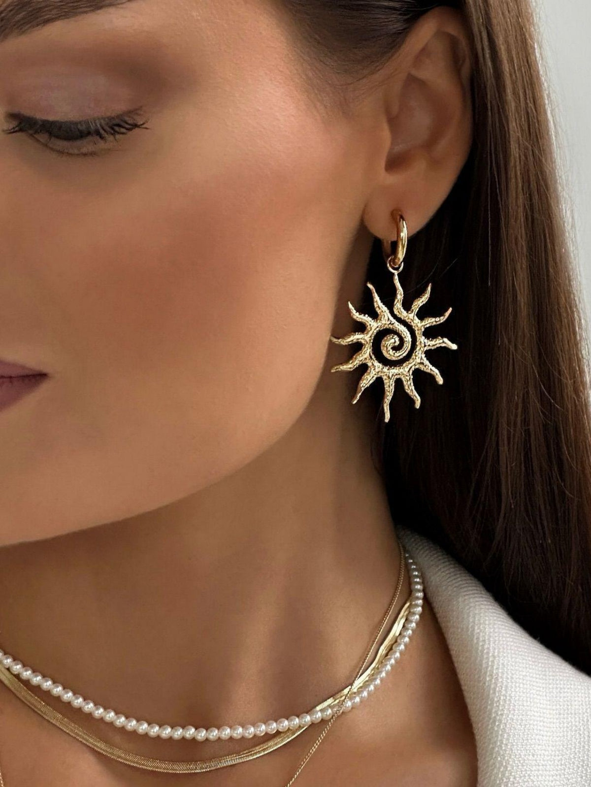 Sunflower Earrings